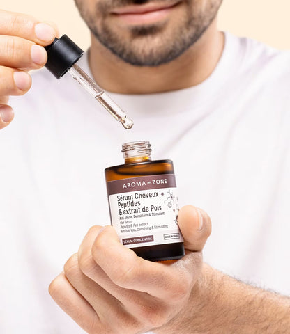 Sérum cheveux anti-chute Peptides & extrait de pois
