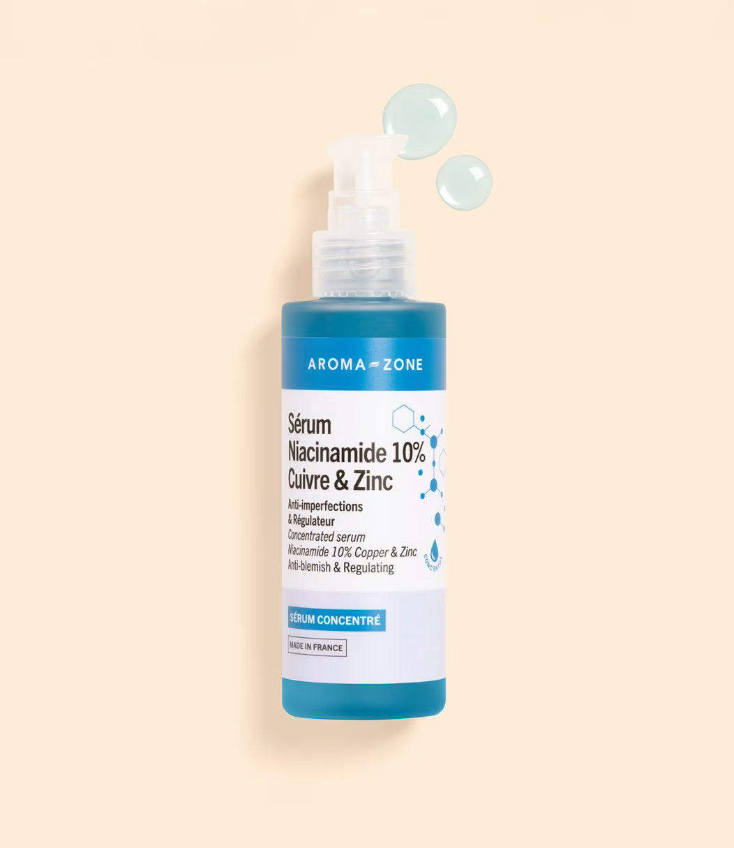 Sérum concentré Niacinamide 10%, Cuivre & Zinc