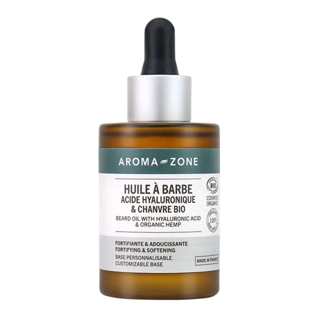 Huile à barbe Acide hyaluronique & Chanvre BIO