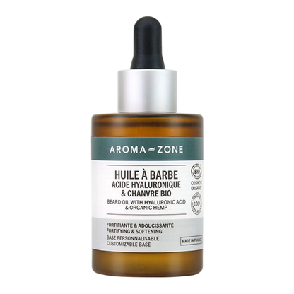 Huile à barbe Acide hyaluronique & Chanvre BIO