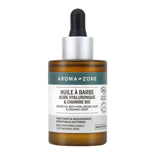Huile à barbe Acide hyaluronique & Chanvre BIO