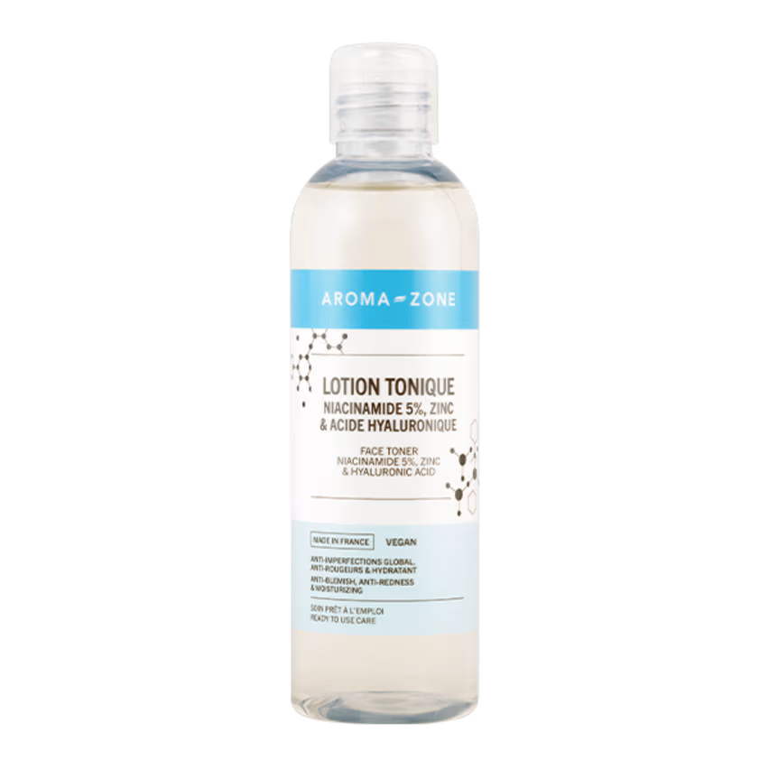 Lotion Tonique Niacinamide 5%, Zinc & Acide Hyaluronique