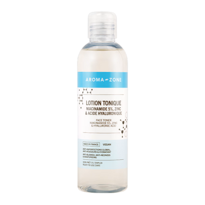 Lotion Tonique Niacinamide 5%, Zinc & Acide Hyaluronique