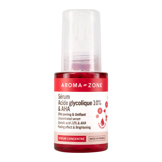 Sérum concentré Acide glycolique 10% & AHA