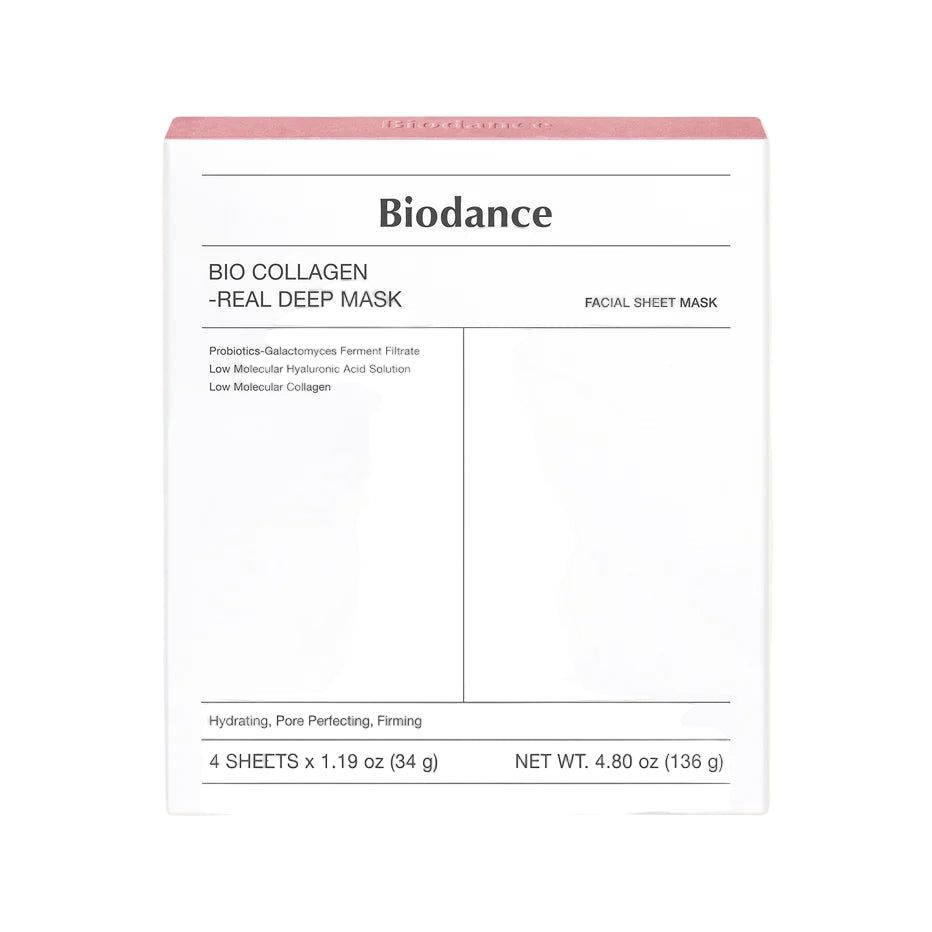 Bio Collagen-Real Deep Mask - 4 sheets