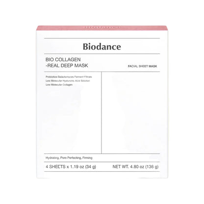 Bio Collagen-Real Deep Mask - 4 sheets
