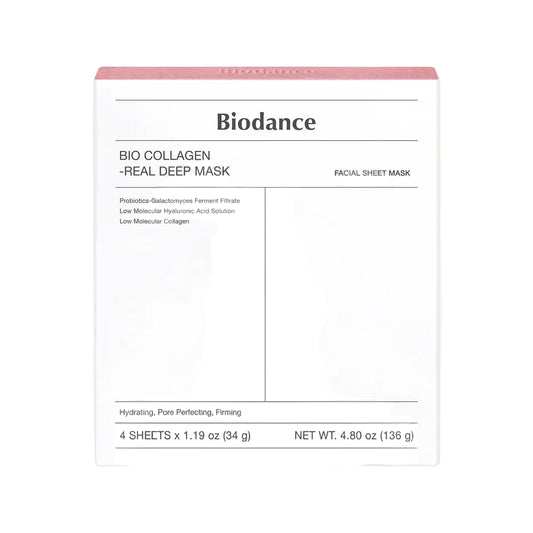 Bio Collagen-Real Deep Mask - 4 sheets