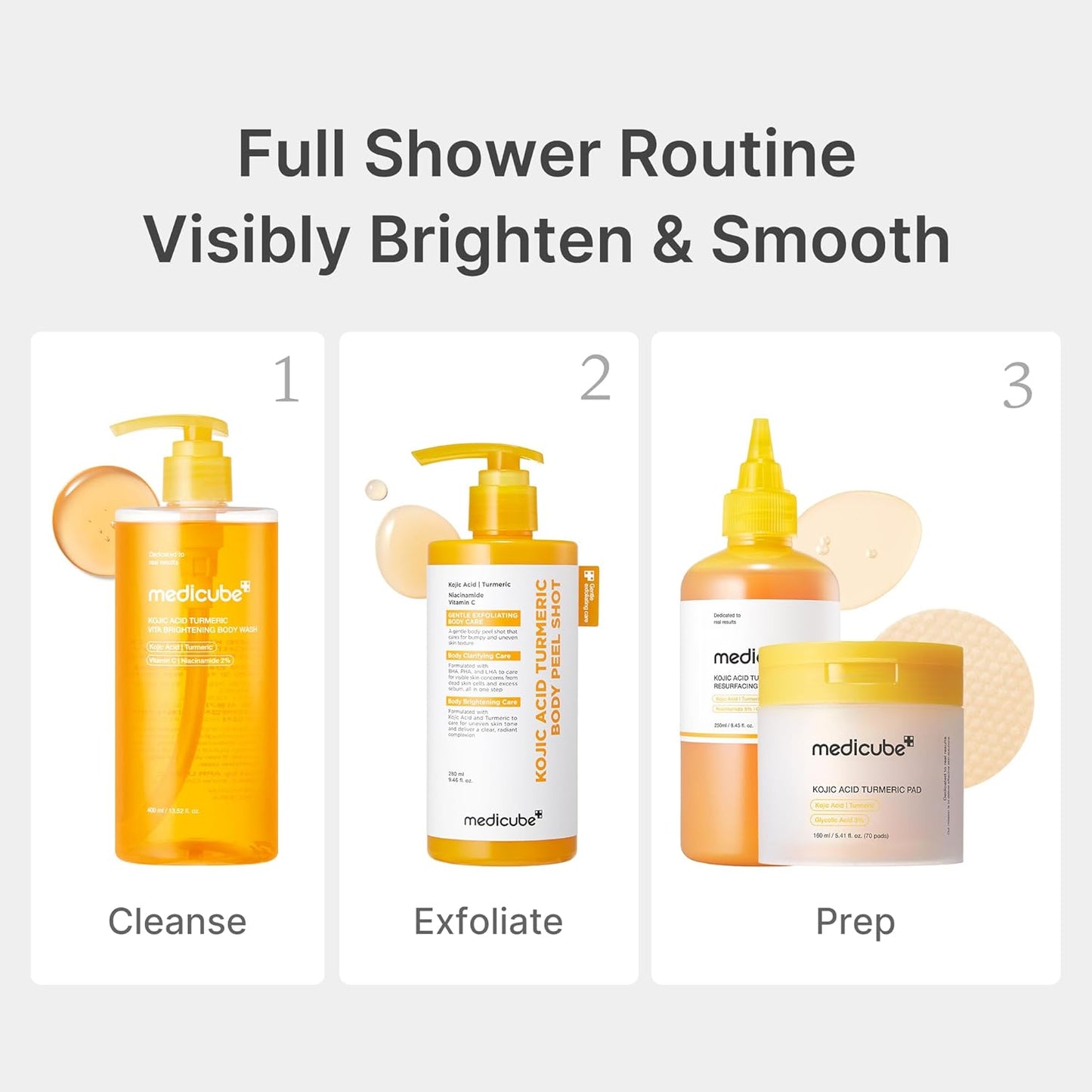 Kojic Acid Turmeric Body Peel Shot 280ml