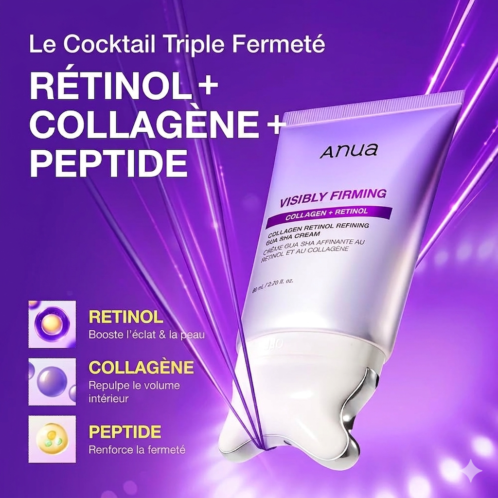 ANUA Collagen Retinol Refining Gua Sha Cream
