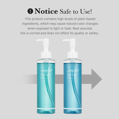 medicube Cleansing Oil Zero Pore Blackhead Huile Nettoyante