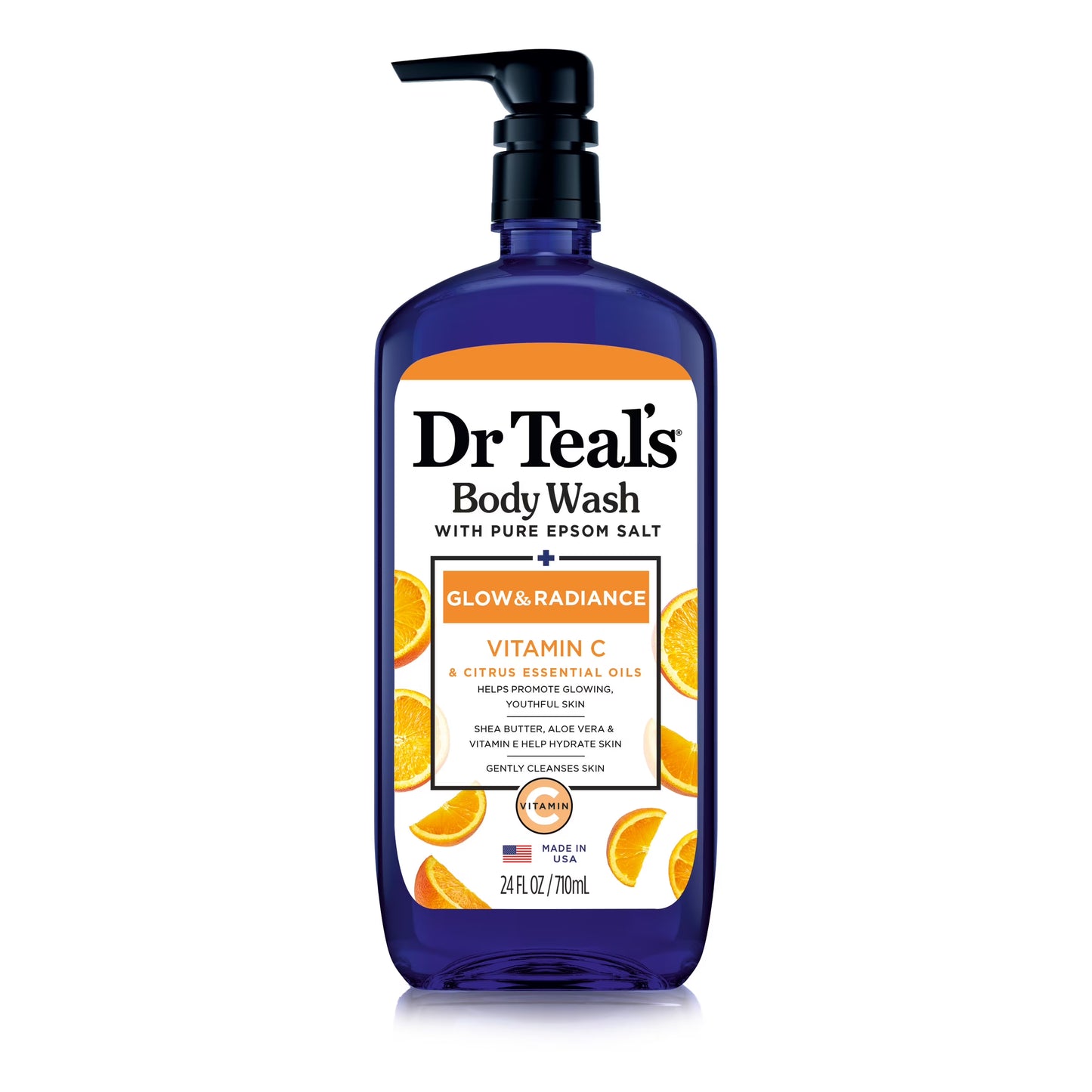 Dr Teal’s Body Wash Glow & Radiance à la vitamine C