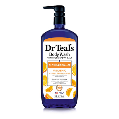 Dr Teal’s Body Wash Glow & Radiance à la vitamine C