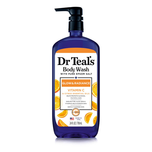 Dr Teal’s Body Wash Glow & Radiance à la vitamine C