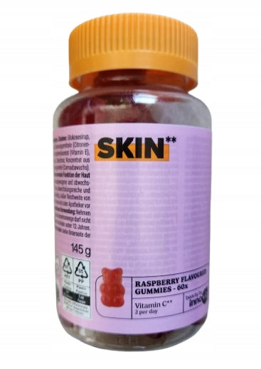 Innovit Skin Gummies - Raspberry