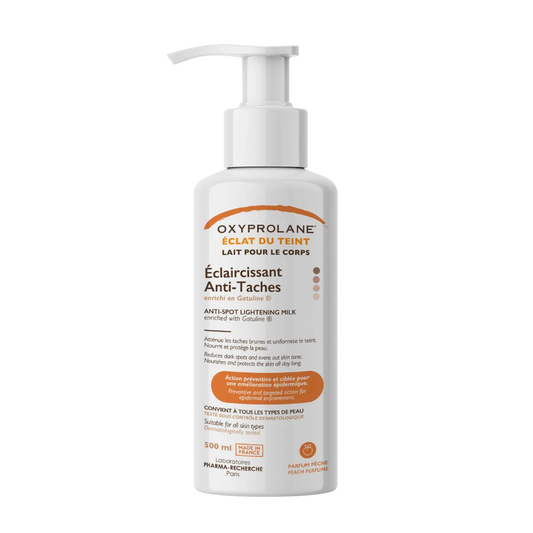 Lait éclaircissant anti-taches – éclat du teint