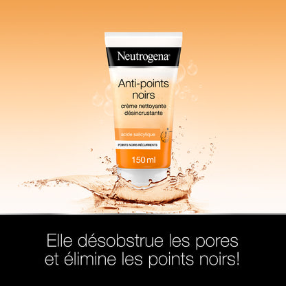 Anti-Points Noirs : Crème Nettoyante Désincrustante
