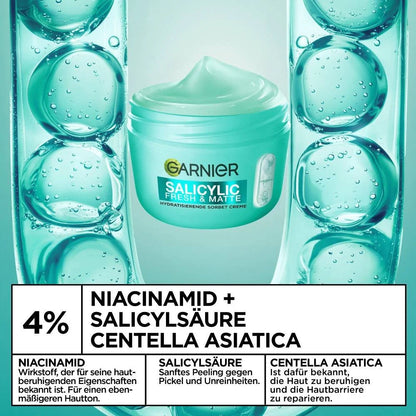 Salicylic Fresh & Matte Hydratisierende Sorbet Creme