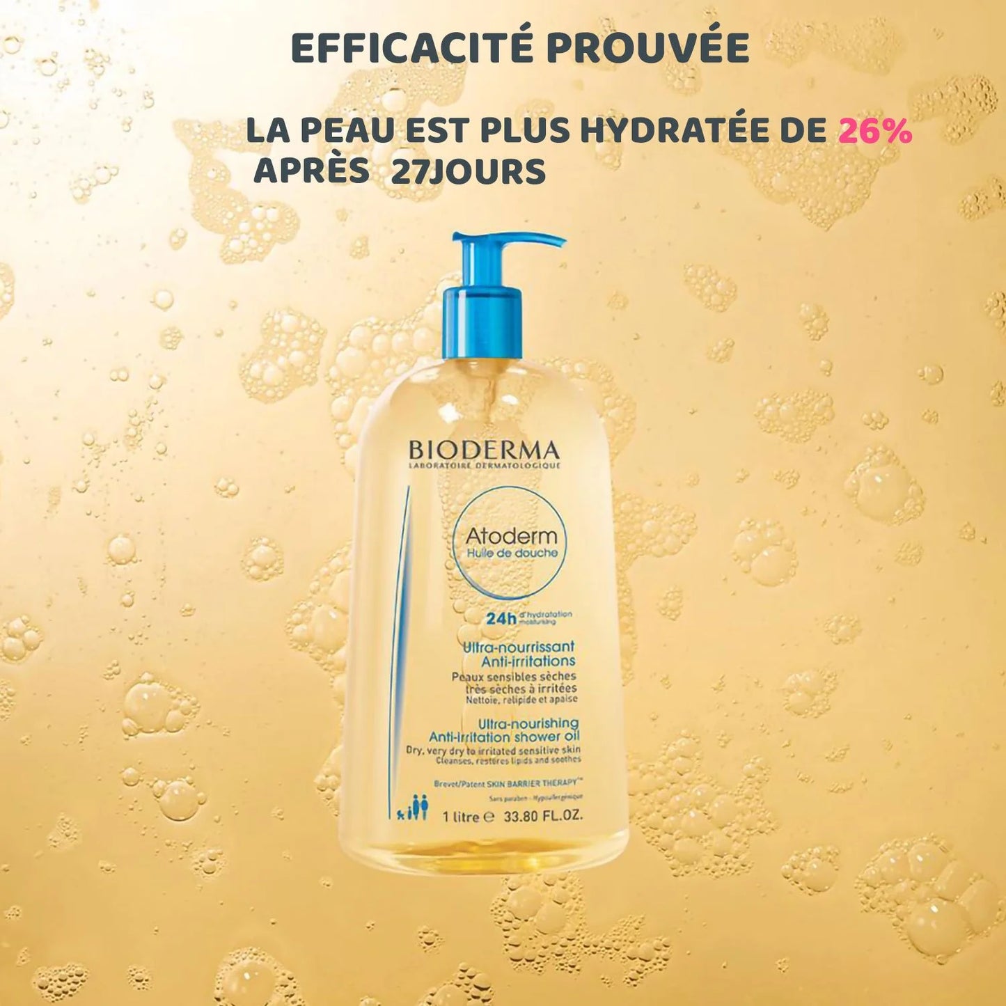 Atoderm Huile de douche