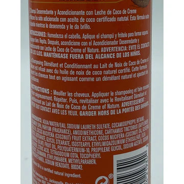 CREME OF NATURE Coconut Milk Detangling & Conditioning Shampoo