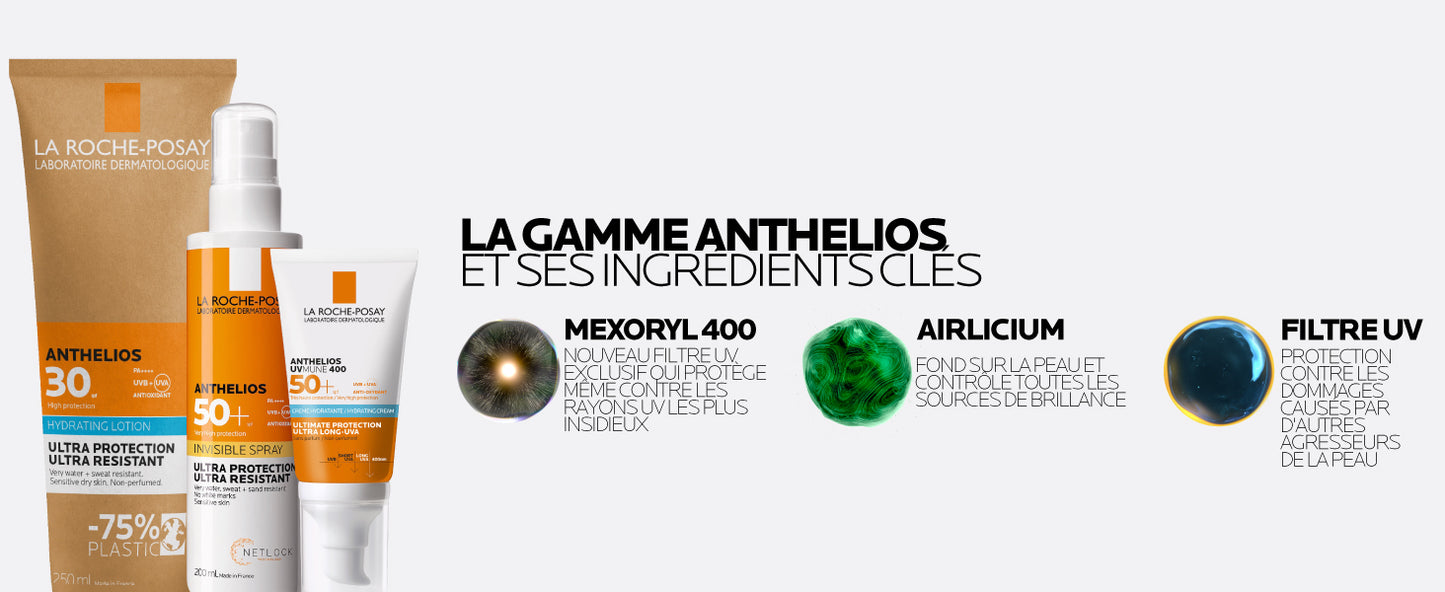 Anthelios Crème Solaire Lait Hydratant Tube eco-responsable SPF50+