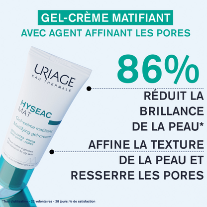 HYSÉAC MAT - GEL-CRÈME MATIFIANT