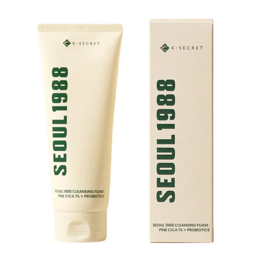 SEOUL 1988 Cleansing Foam : Pine Cica 1% + Probiotics