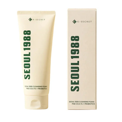 SEOUL 1988 Cleansing Foam : Pine Cica 1% + Probiotics