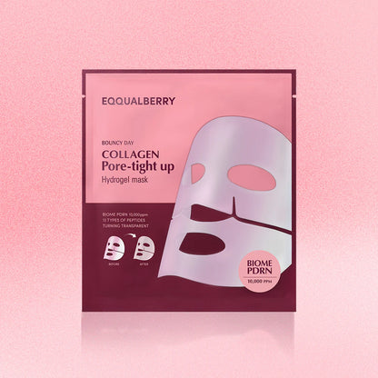 Collagen Pore-Tight Up Hydrogel Mask - 4 Feuilles