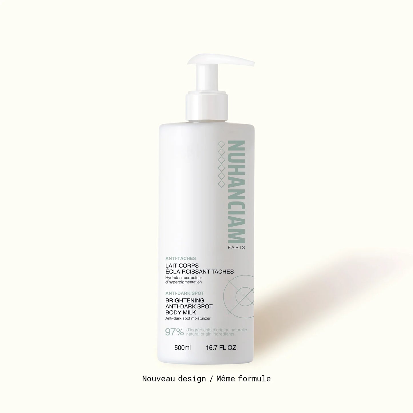 LAIT CORPS ÉCLAIRCISSANT TACHES