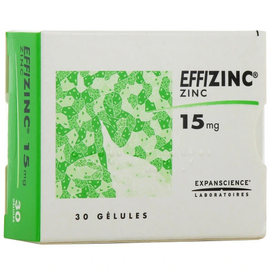 EFFIZINC 15 mg - 60 gélules